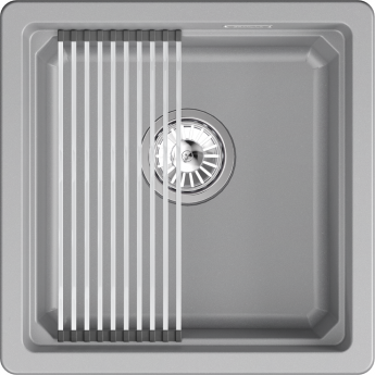 Кухонная мойка GRANULA KS-4501iU Алюминиум Кухонная мойка GRANULA KS-4501iU Алюминиум