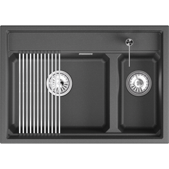 Кухонная мойка GRANULA KS-7302i Черный Кухонная мойка GRANULA KS-7302i Черный