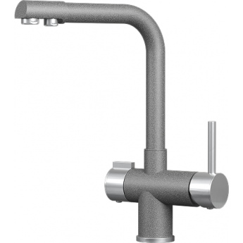 Кухонный смеситель GRANULA 5008 Графит