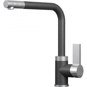 Кухонный смеситель GRANULA 5504 Черный Кухонный смеситель GRANULA 5504 Черный