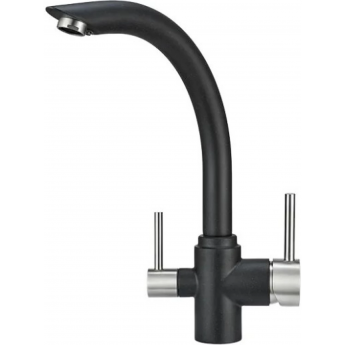 Смеситель GRANULA GR-2304 шварц (черный металлик) Смеситель GRANULA GR-2304 шварц (черный металлик)