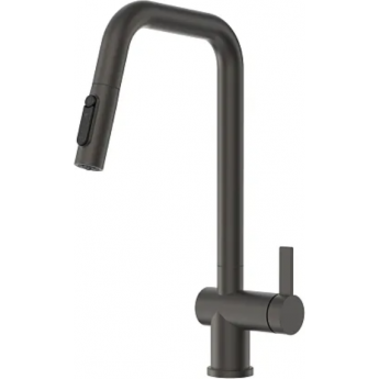 Смеситель кухонный GRANULA KS-7273 графит матовый Смеситель кухонный GRANULA KS-7273 графит матовый